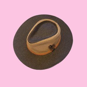 Brown Polyester Cowboy Hat